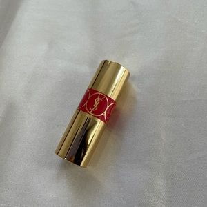 YSL red lipstick